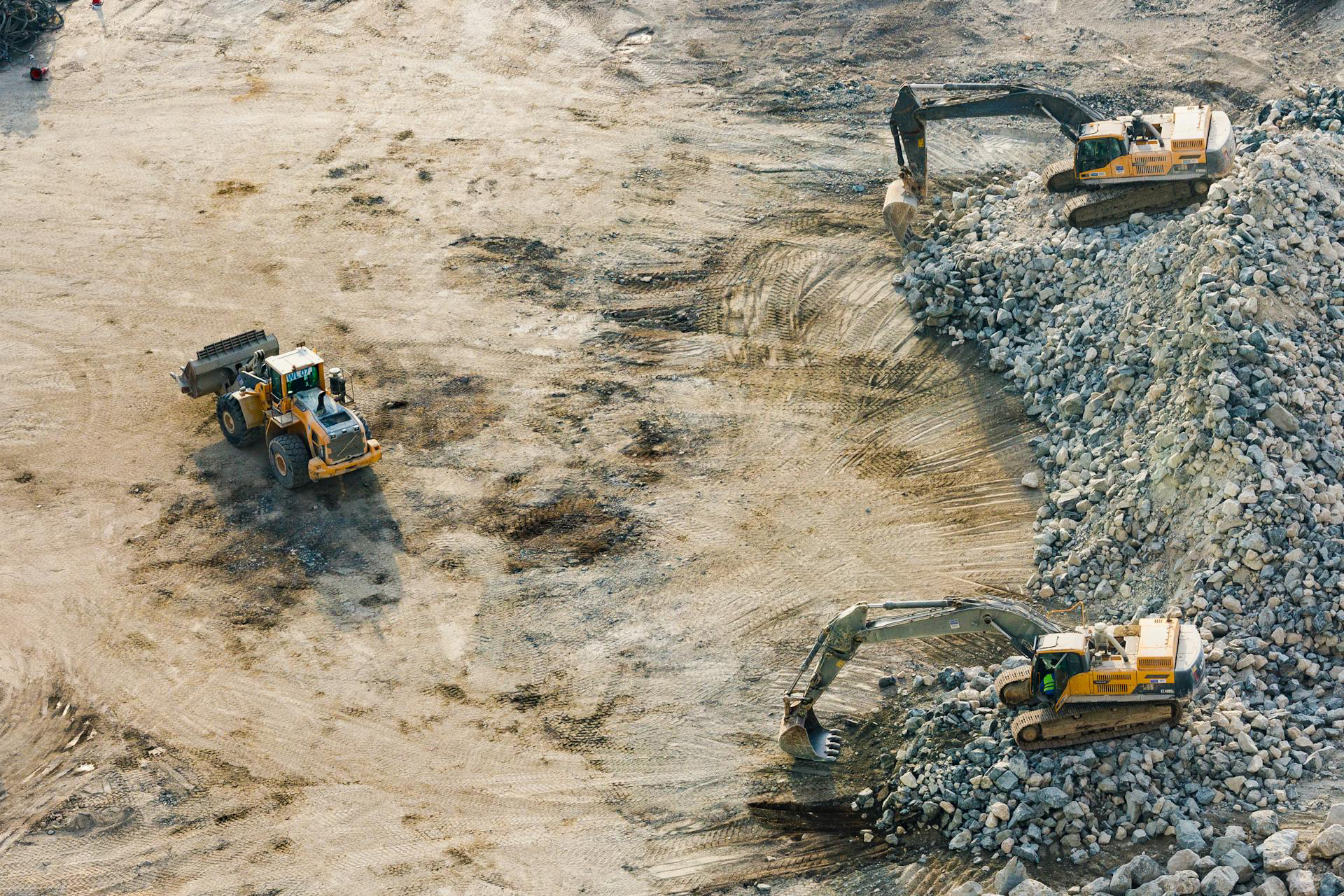 Construction site.