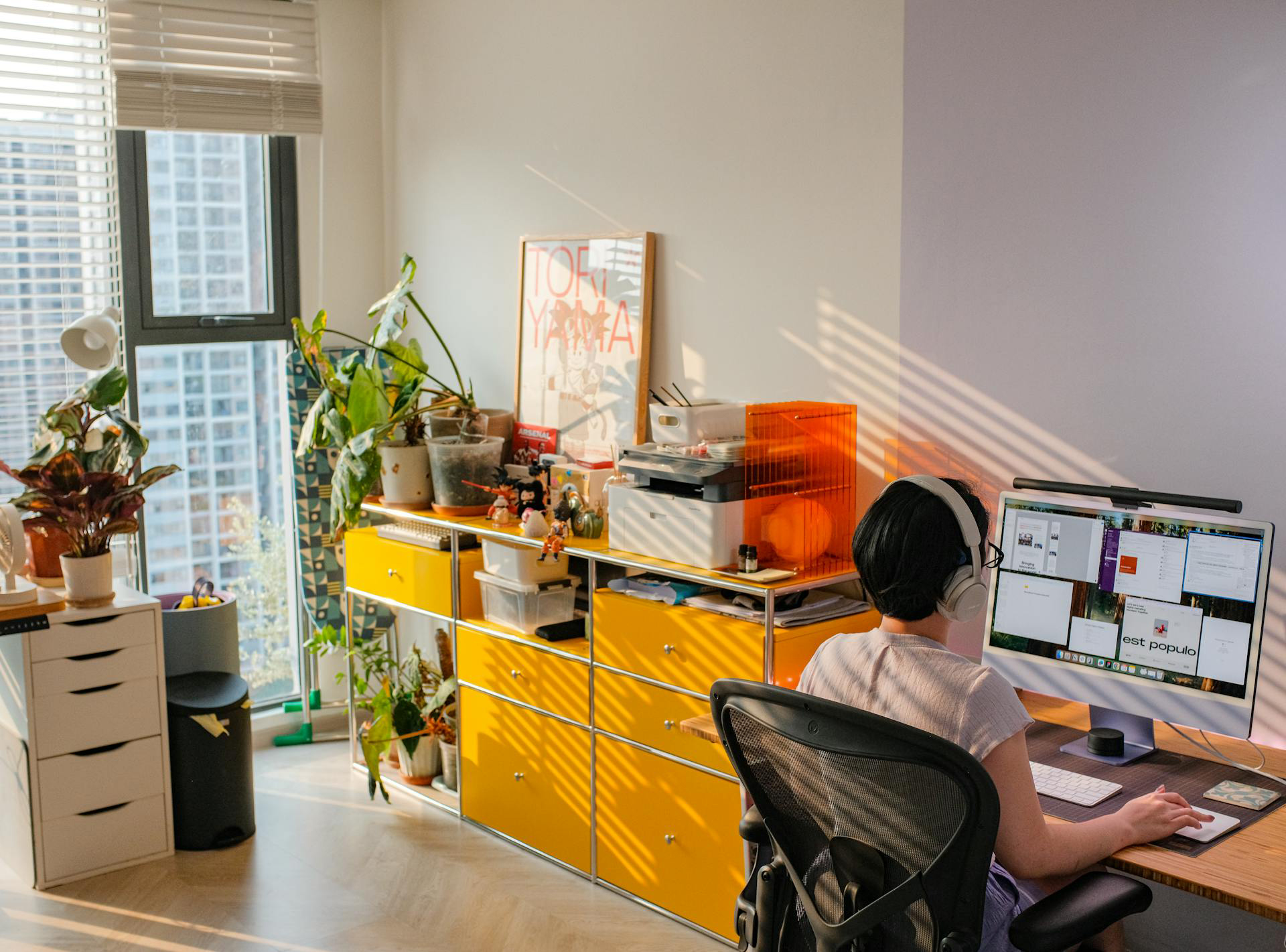 Bureau à domicile.
