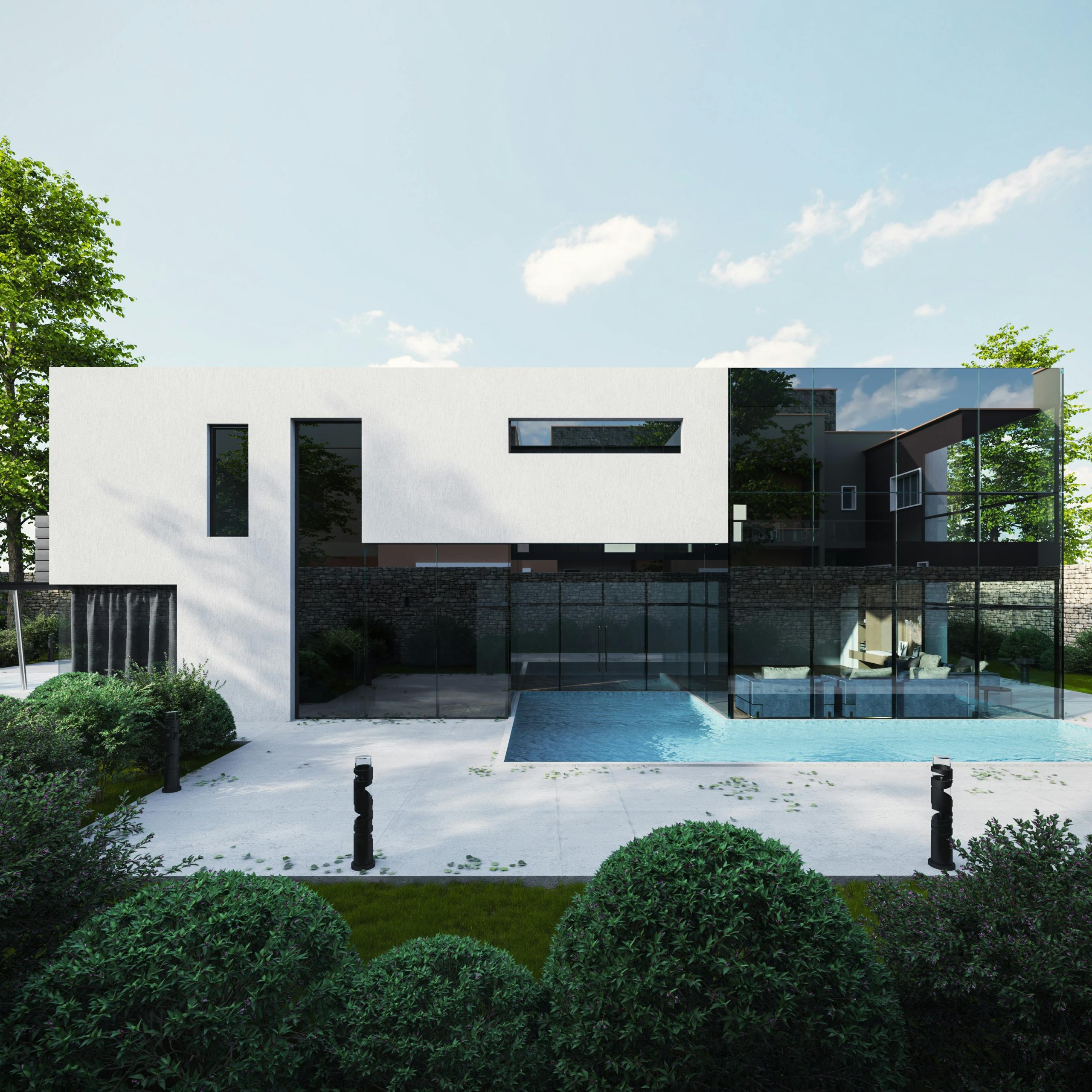 Modern Luxury Home with a Pool