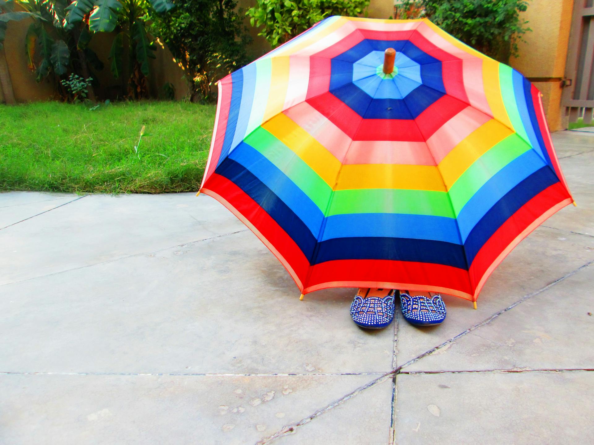 Parapluie multicolor