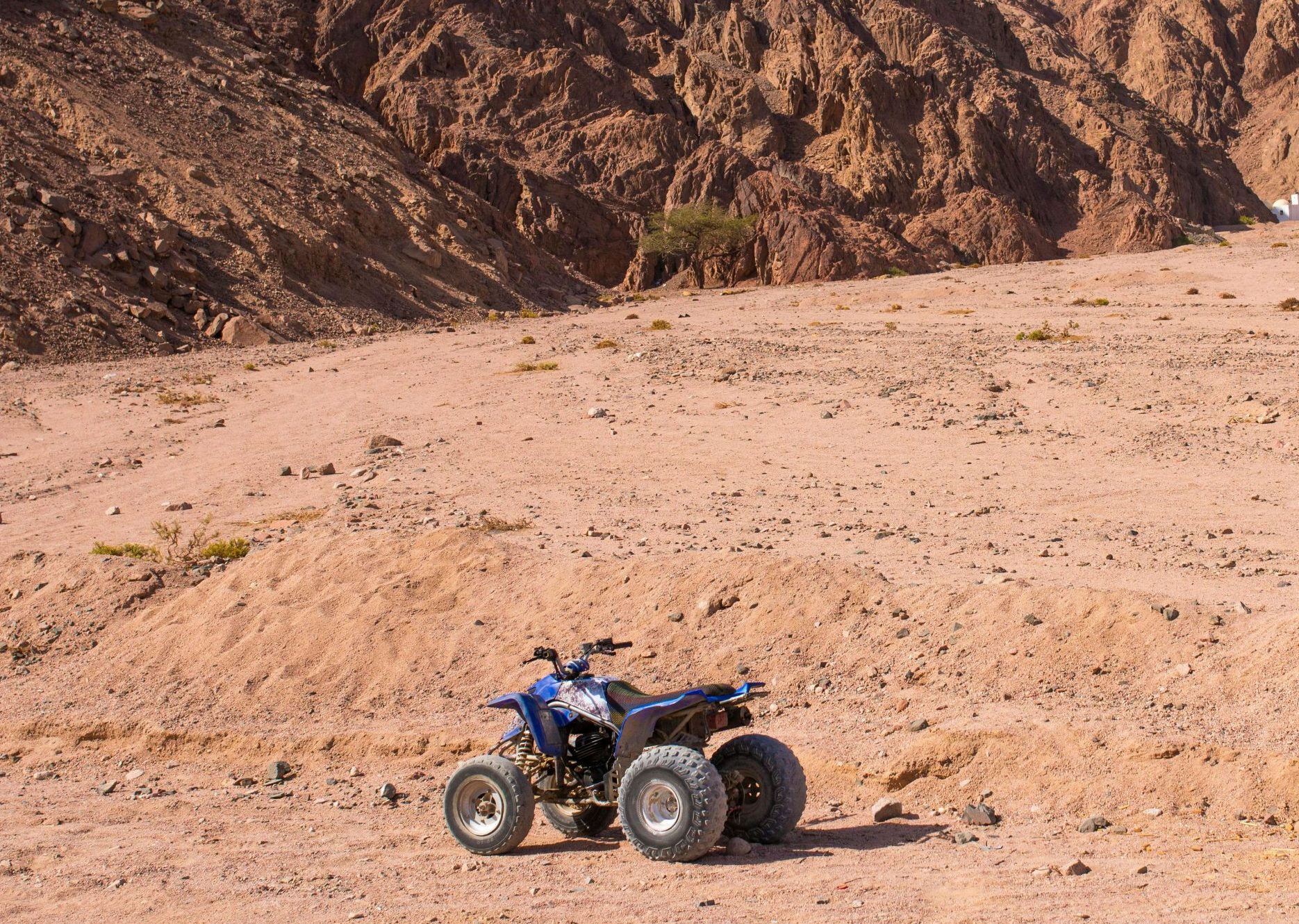 Off-Road Vehicle in the Desert